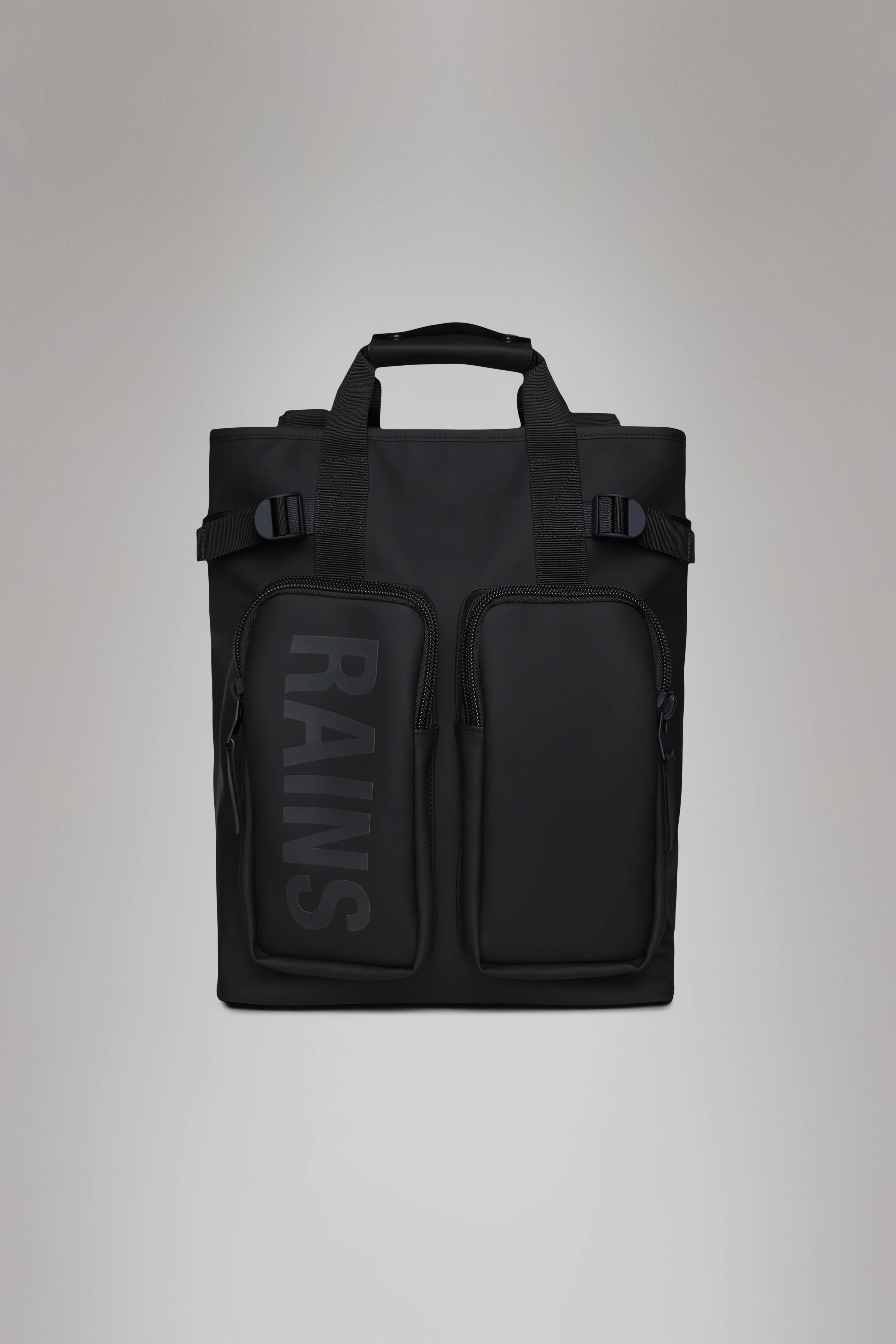 Texel Tote Backpack - BLACK