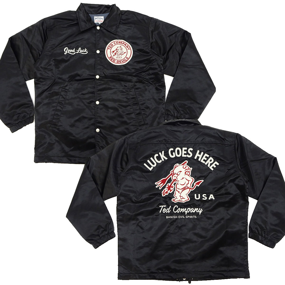 TCNJ-070 Coach Jacket - BLACK