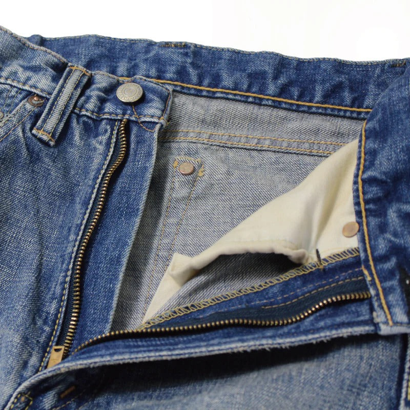0107HW Vintage Finish “MONROE” Denim - INDIGO
