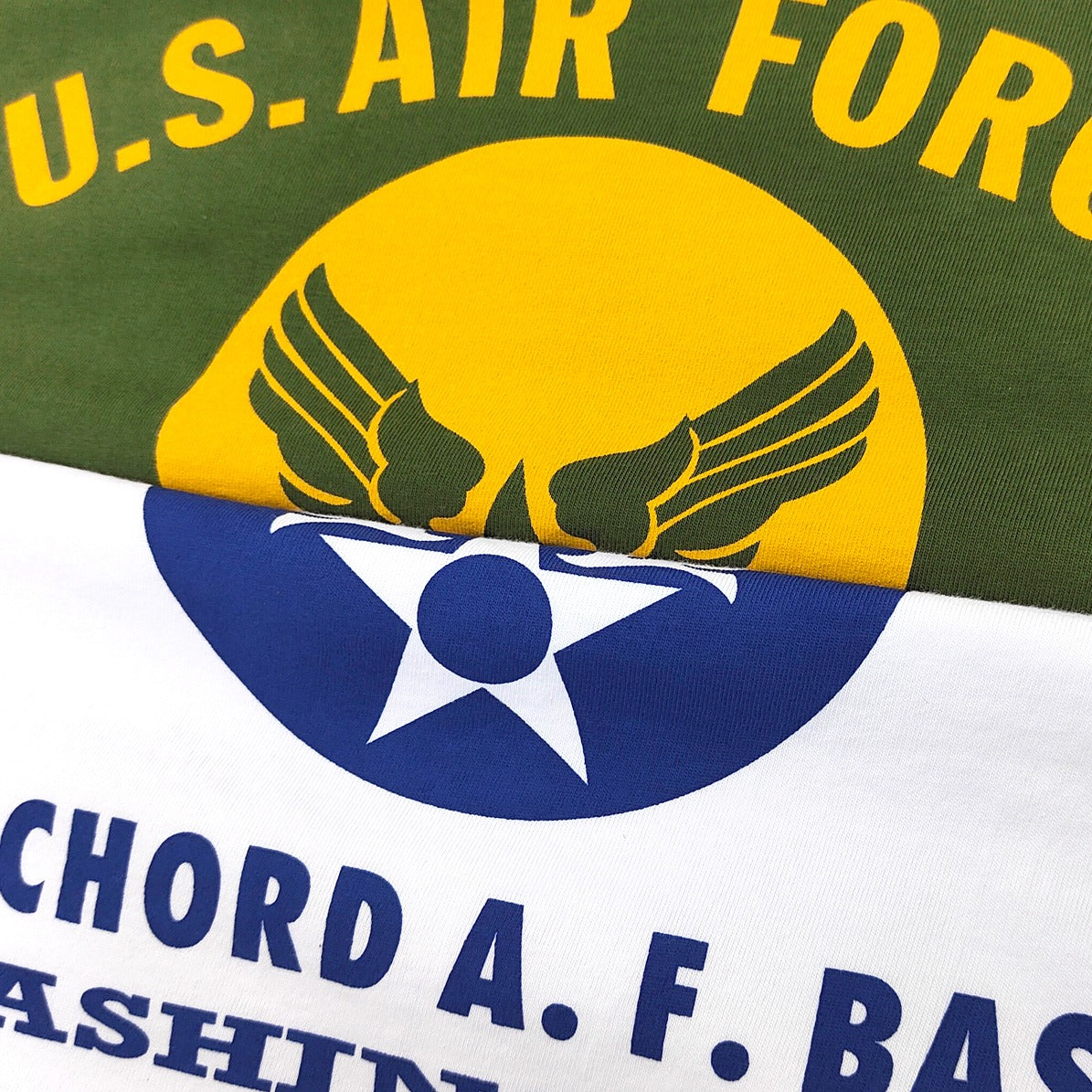 BR69626 LONG SLEEVE T-SHIRT - U.S. AIR FORCE - WHITE