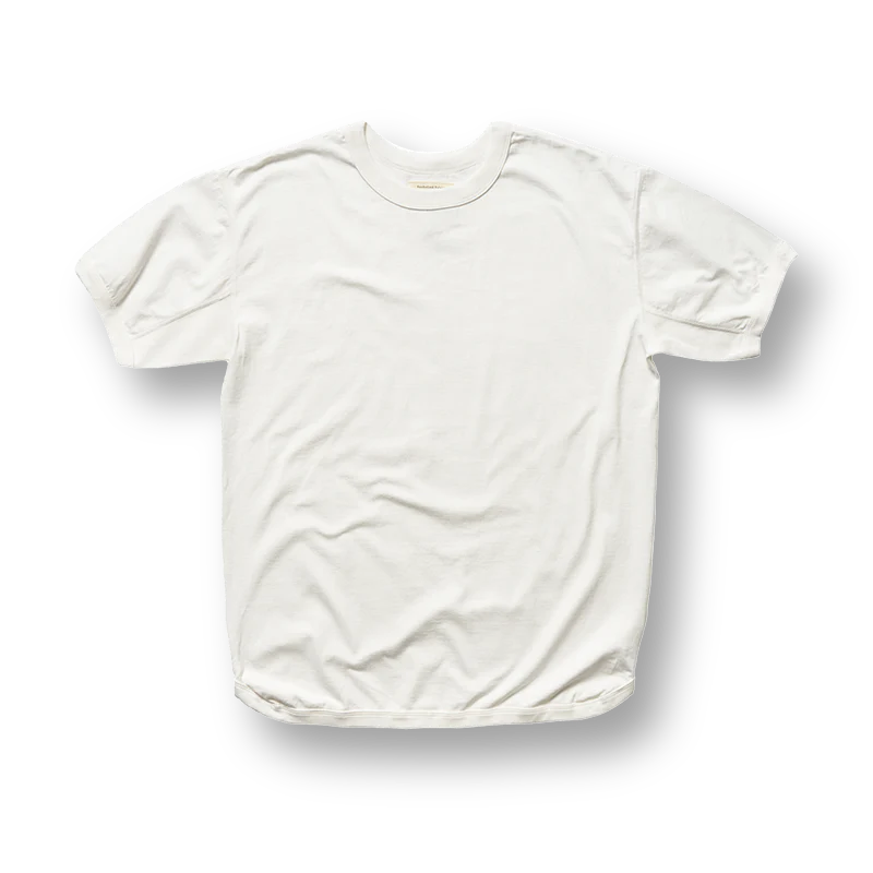 5222-22 Flat Seam Heavyweight T-Shirt - WHITE