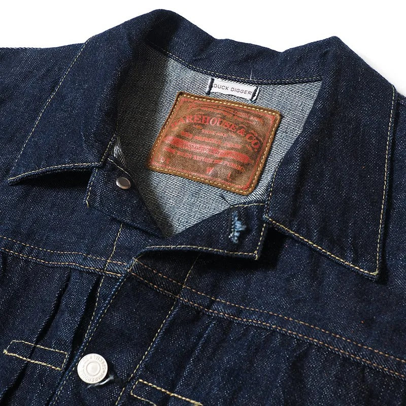 DD-2001 T BACK STYLE ONE WASH - INDIGO