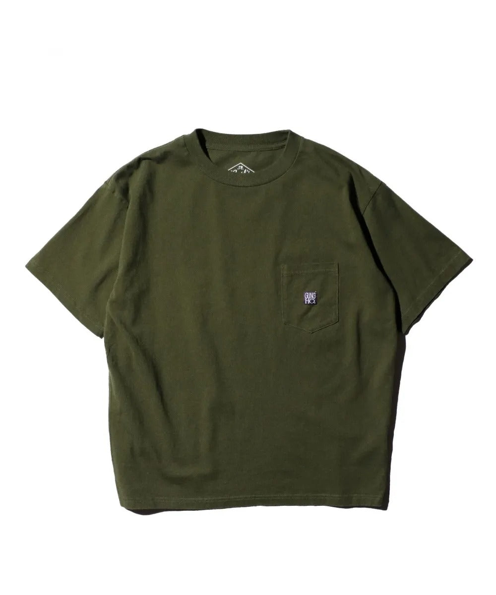 WORKERS POCKET TEE S/S - OLIVE
