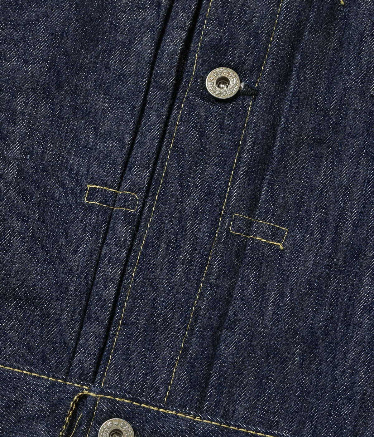 SC19010 SUGAR CANE Super “Denim” Collectibles #10 14oz. BLUE DENIM BLOUSE “S1945” MODEL - INDIGO