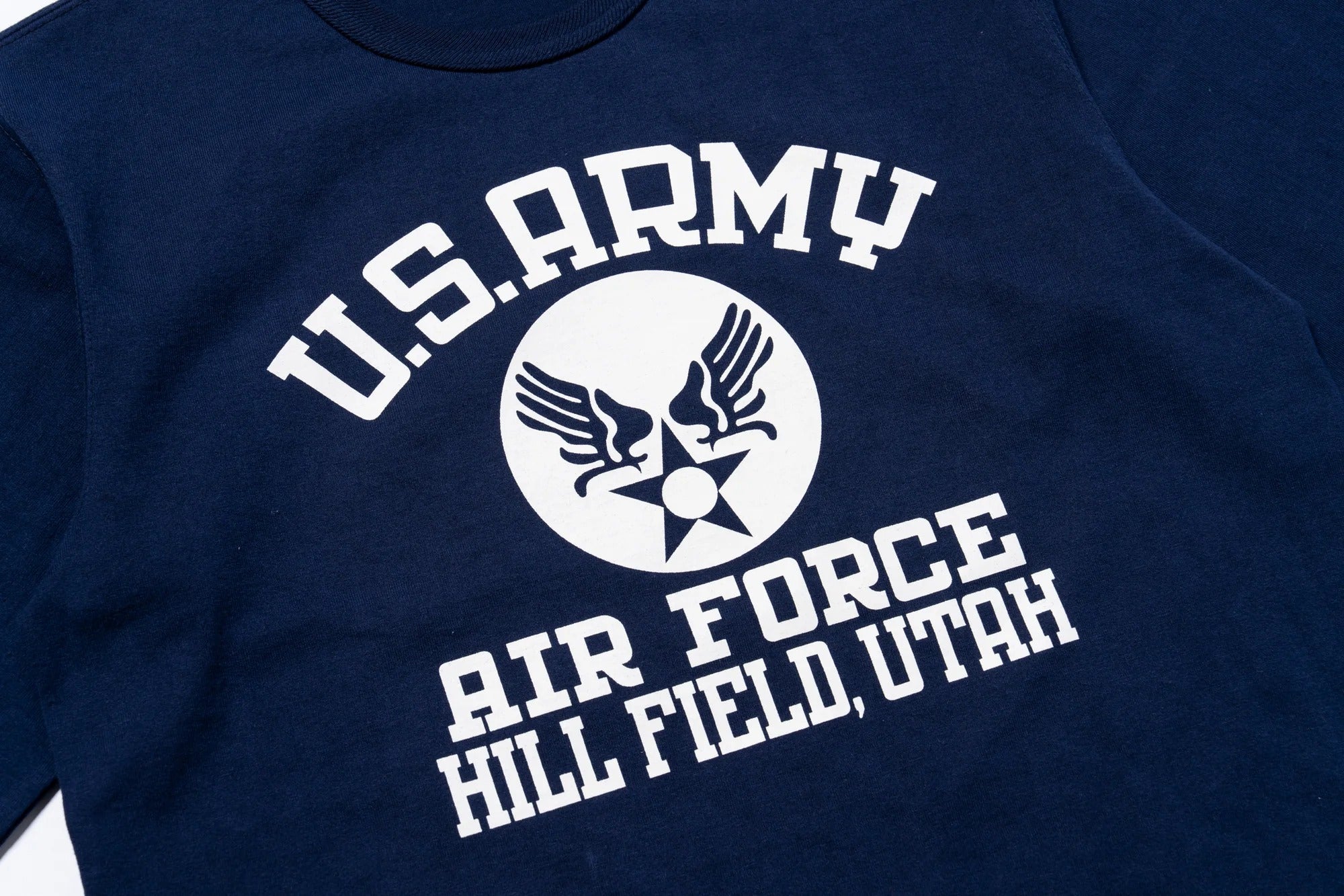 MC25124 MILITARY L/S TEE / U.S. ARMY AIR FORCE, HILL FIELD - NAVY