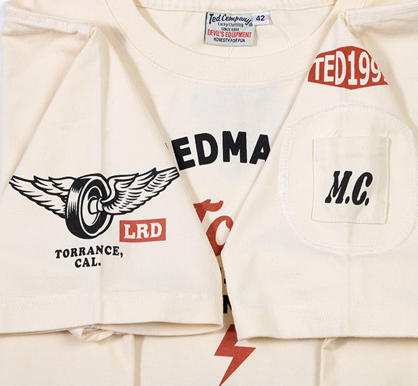 TDSS-571 Motorcycle Tedman - WHITE