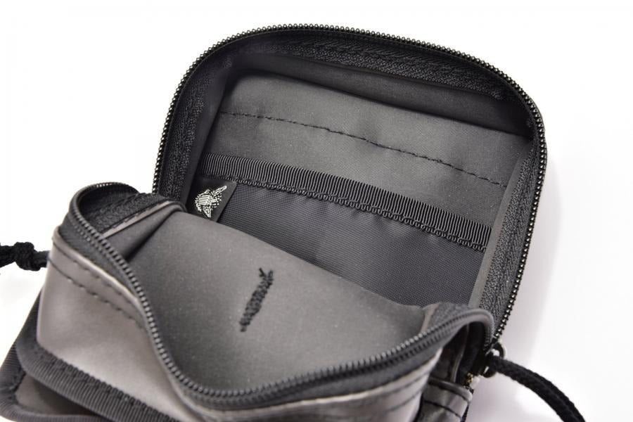 MA21017 RUBBERIZED POUCH - BLACK