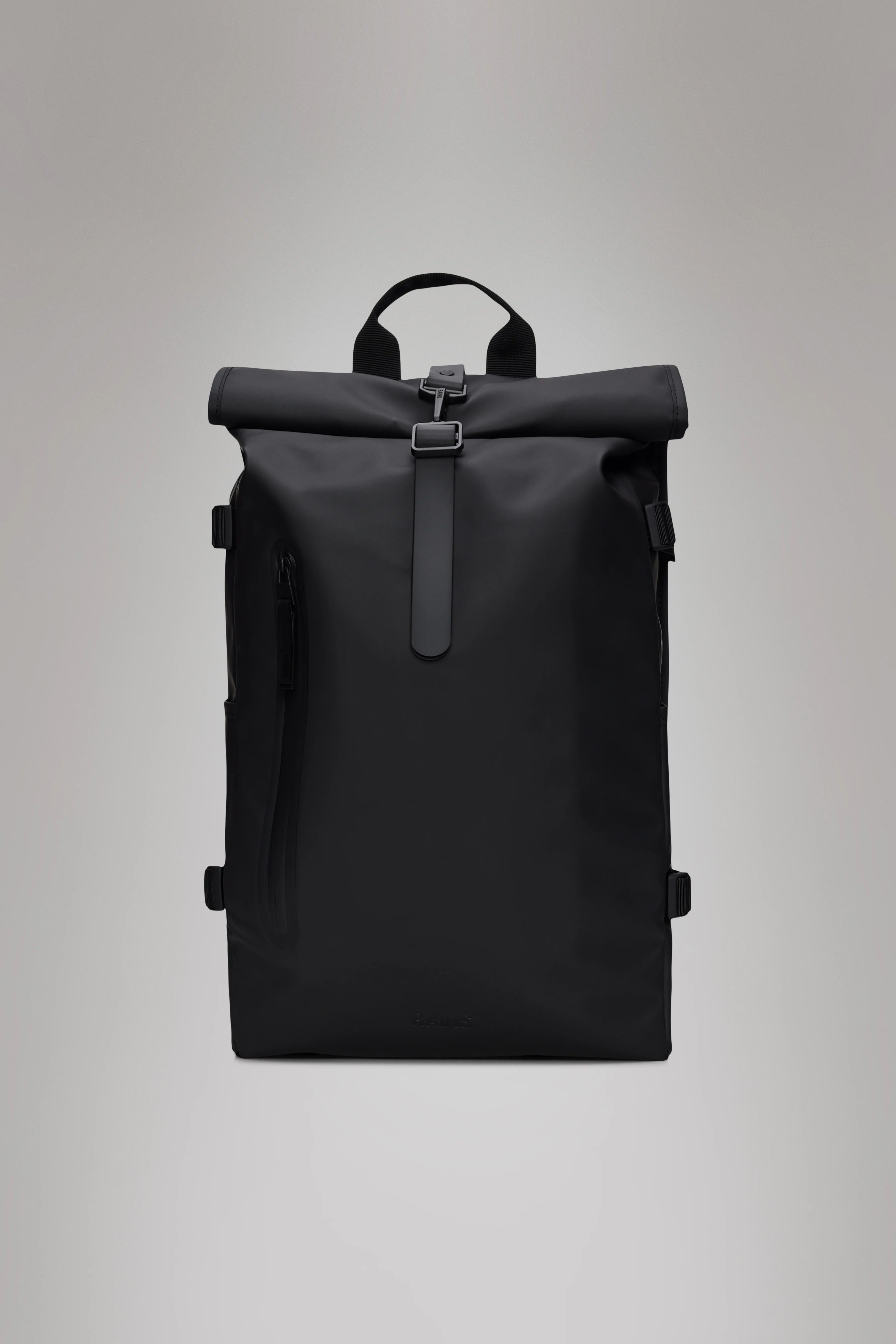 Rolltop Rucksack Large - BLACK