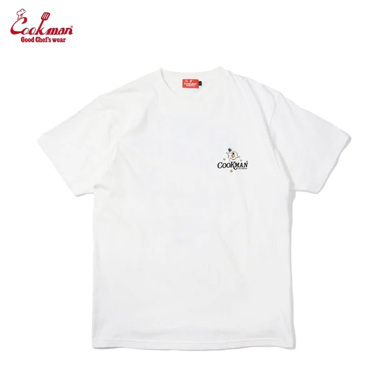 SUNNY SIDE UP TEE S/S - WHITE