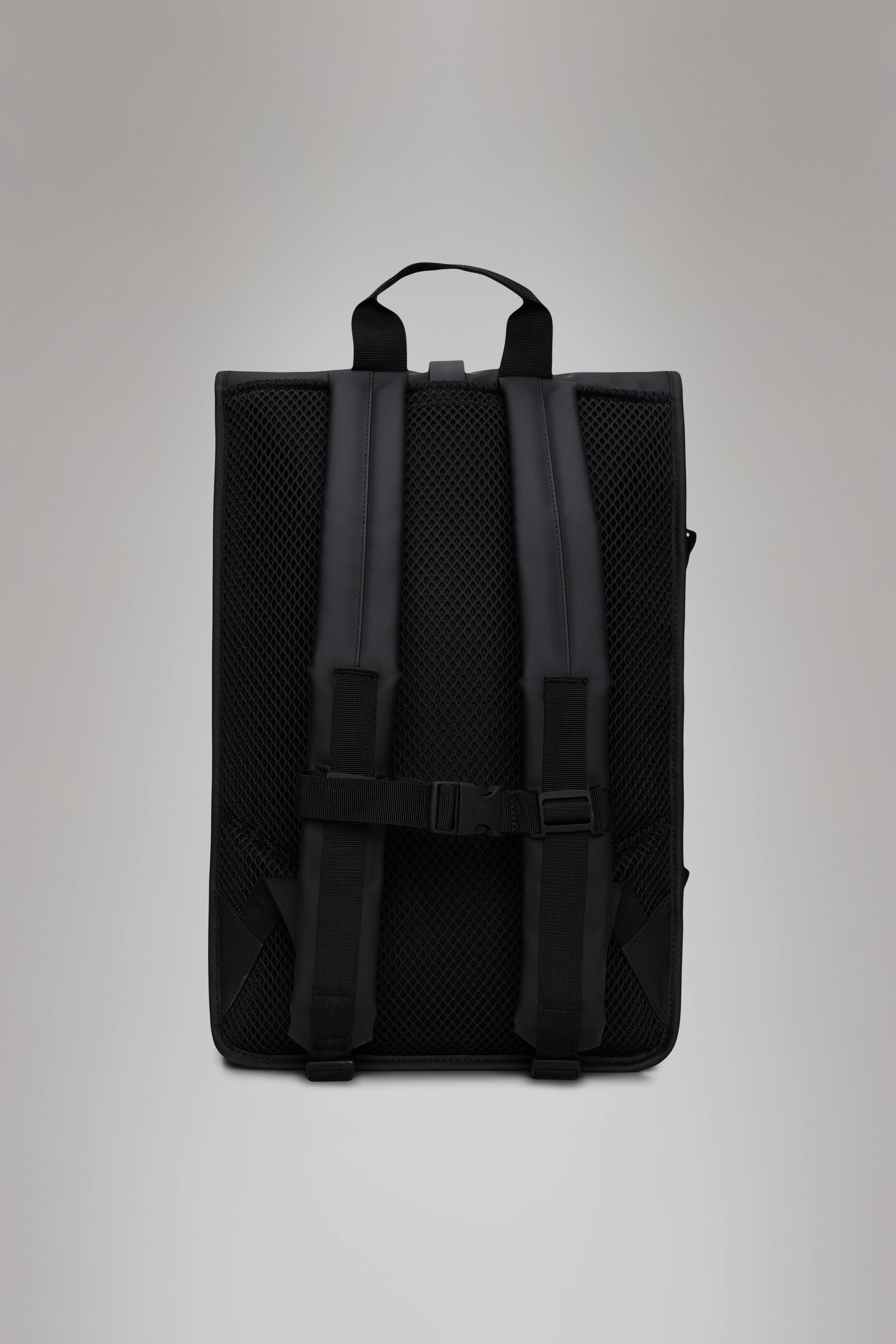 Rolltop Rucksack Large - BLACK