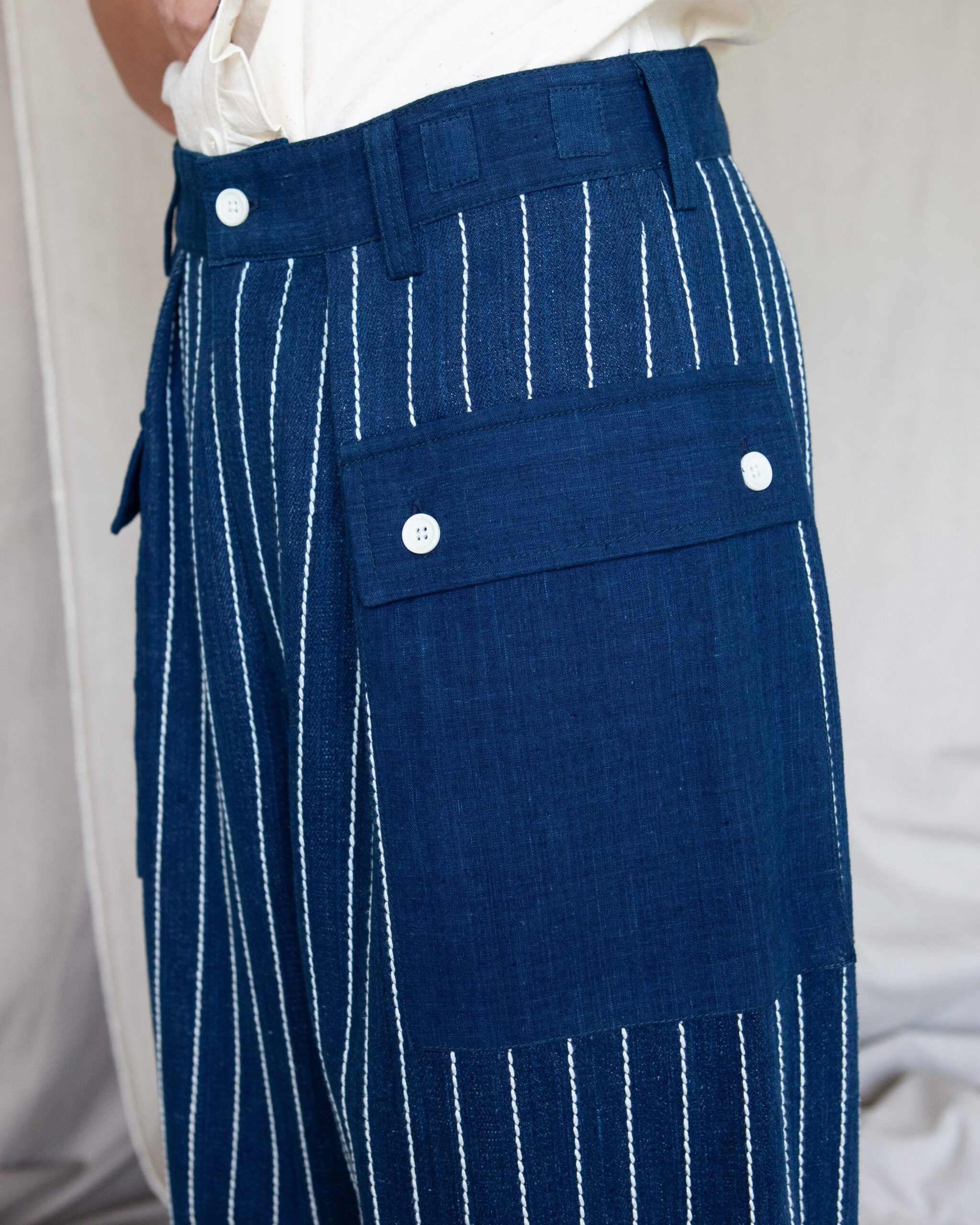 MAGGIE PANTS - INDIGO