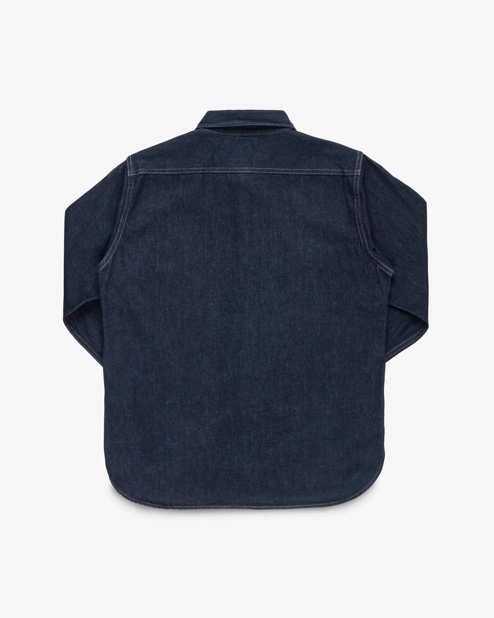 IHSH-326-IND 12OZ SELVEDGE DENIM WORK SHIRT WITH SNAPS - INDIGO