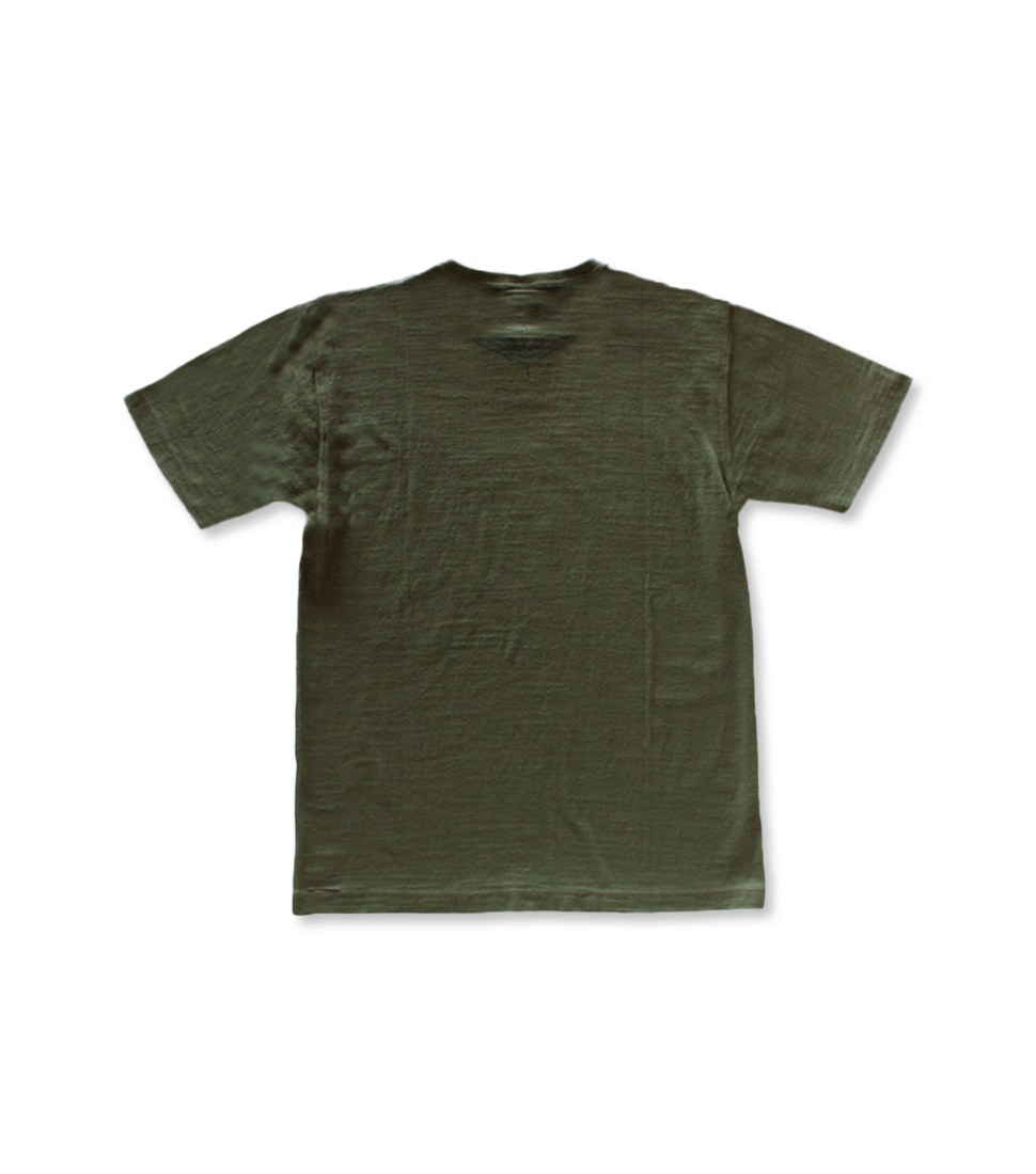 BR79559 SLUB YARN T-SHIRT U.S. ARMY AIR FORCES - OLIVE