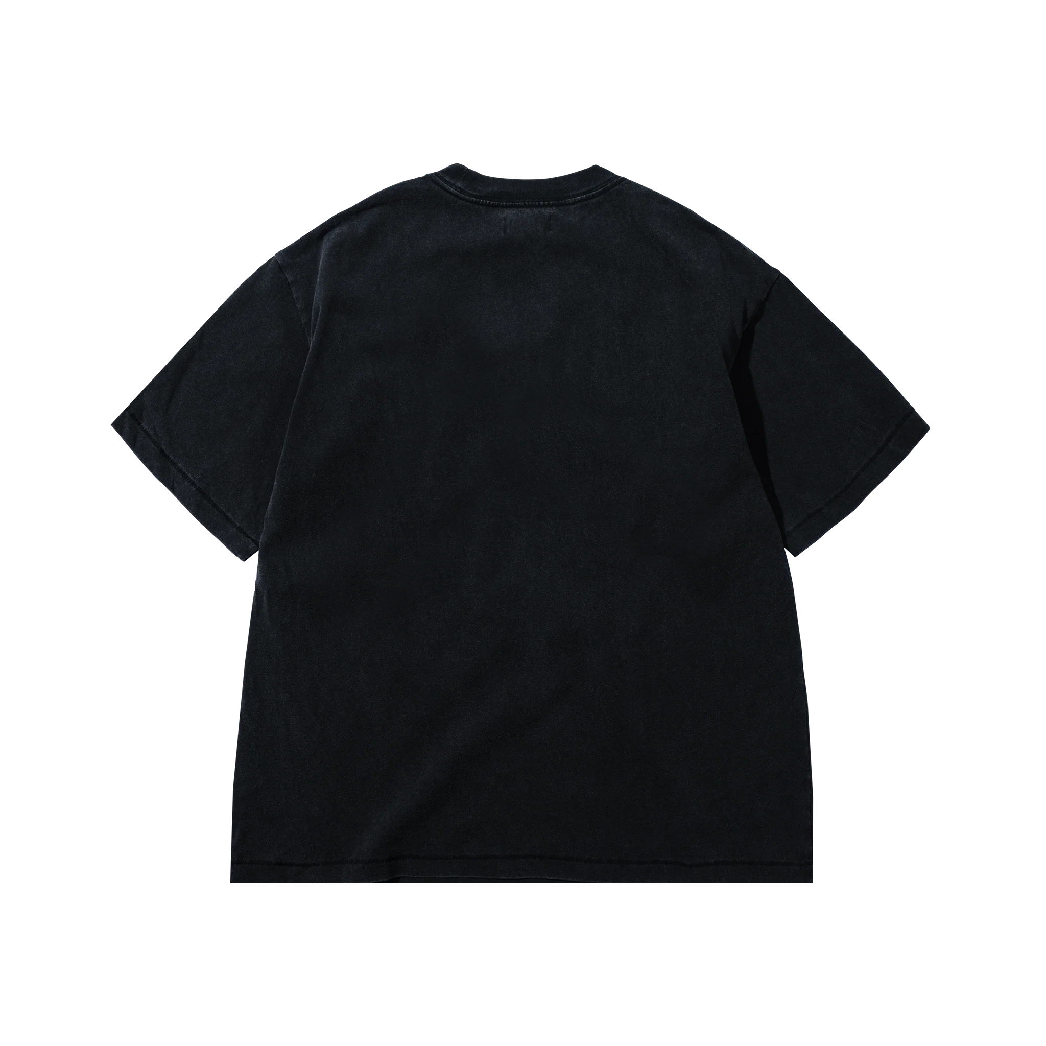 SMILEY HONEYCRISP T-SHIRT - WASHED BLACK