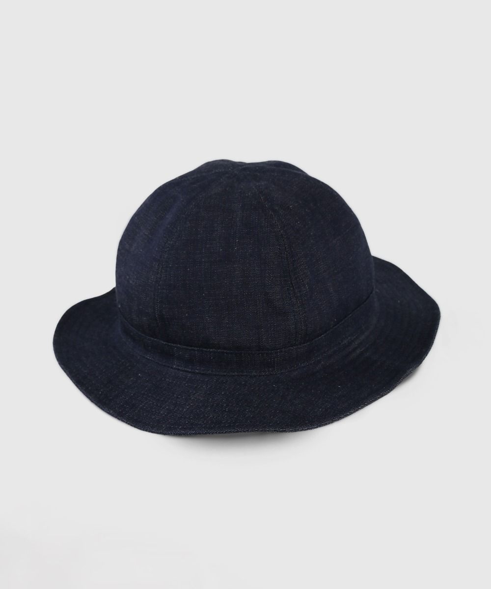 JBCA1002 Denim Hat / 10oz Military Denim - INDIGO