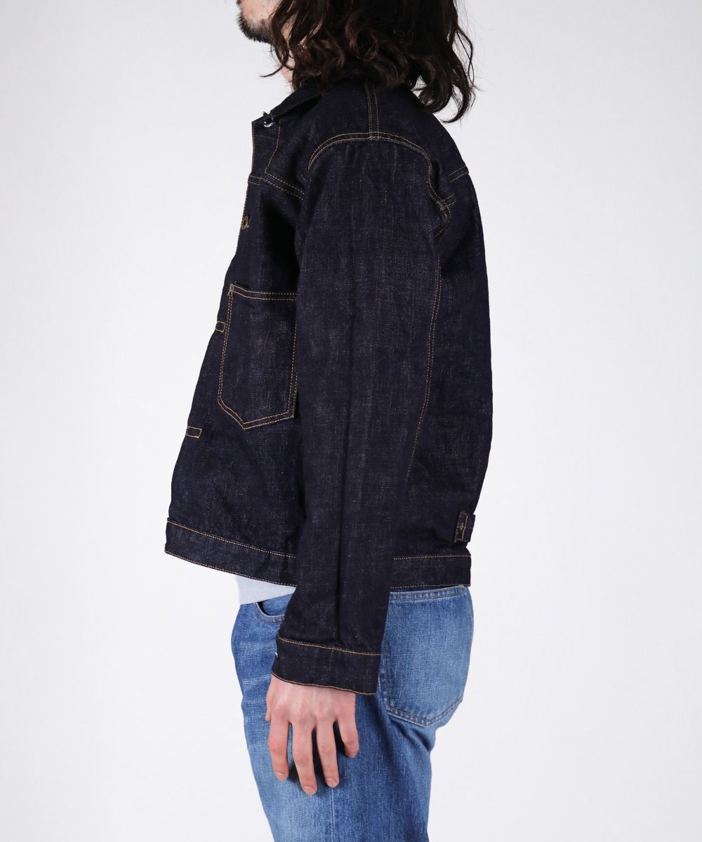 JBGJ1003 14.8oz Classic Denim Jacket - INDIGO