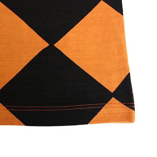 BR79734 SLUB YARN T-SHIRT LINE CREWMAN - ORANGE