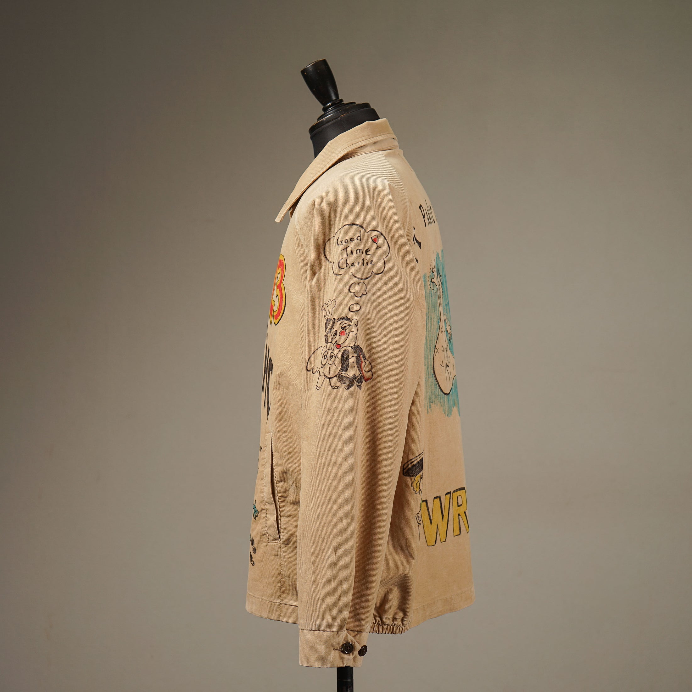 PSYCHO WEIRDO - JACKET - BEIGE