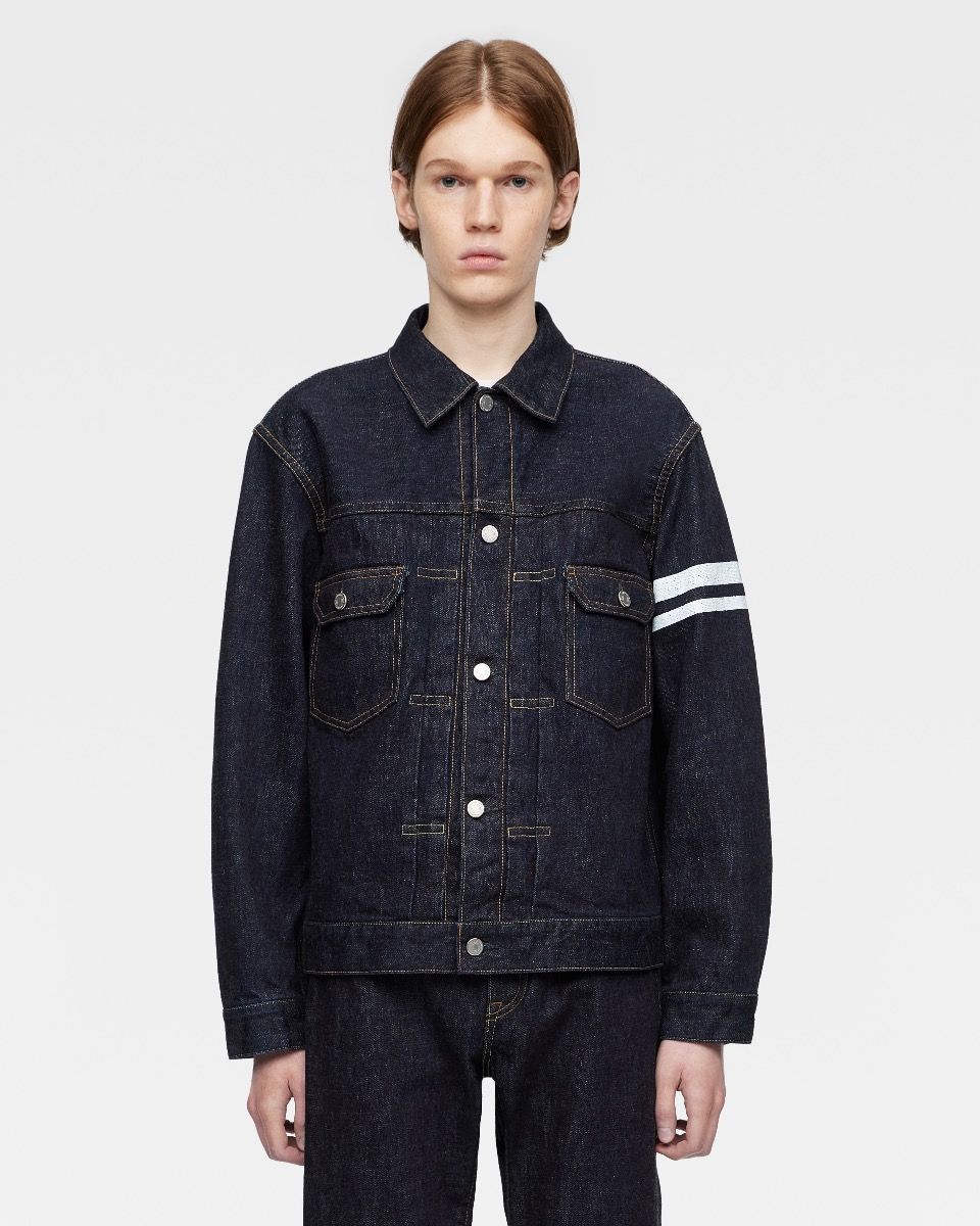 MMGJ01025S #002 CLASSIC DENIM JACKET 15.7oz - INDIGO