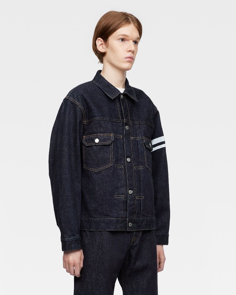 MMGJ01025S #002 CLASSIC DENIM JACKET 15.7oz - INDIGO