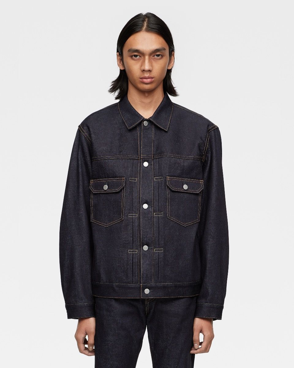 MMGJ0002 #002 STANDARD DENIM JACKET 14.7oz - INDIGO