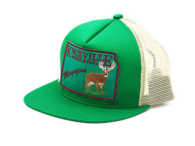 MO02905 TRUCKER CAP KNOXVILLE Wildlife&Parks Magazine - GREEN