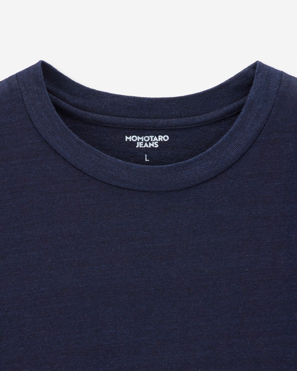 MXTS10334A YARN DYED S/S TEE - INDIGO - INDIGO