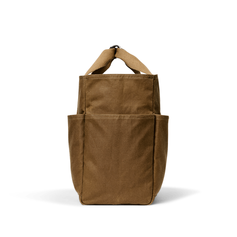 TIN CLOTH SUPPLY TOTE - DARK TAN