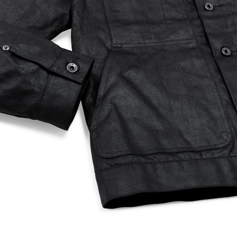 SHORT LINED CRUISER JACKET - BLACK