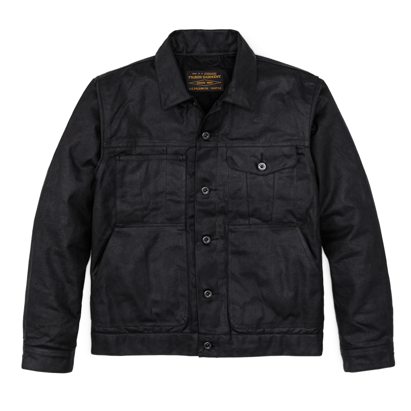 SHORT LINED CRUISER JACKET - BLACK