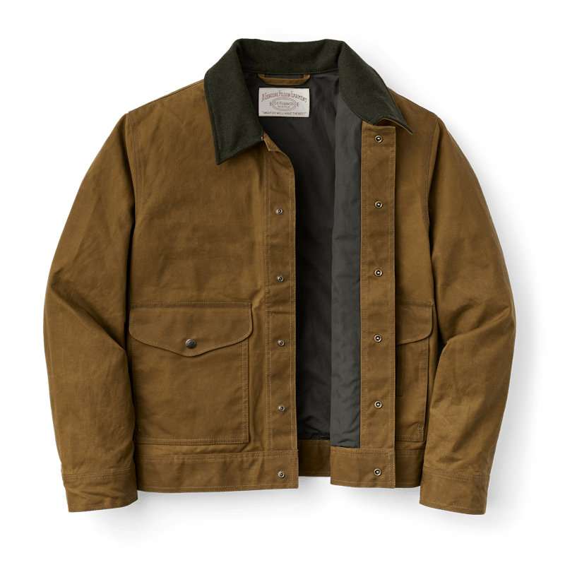 TIN CLOTH WORK JACKET - DARK TAN