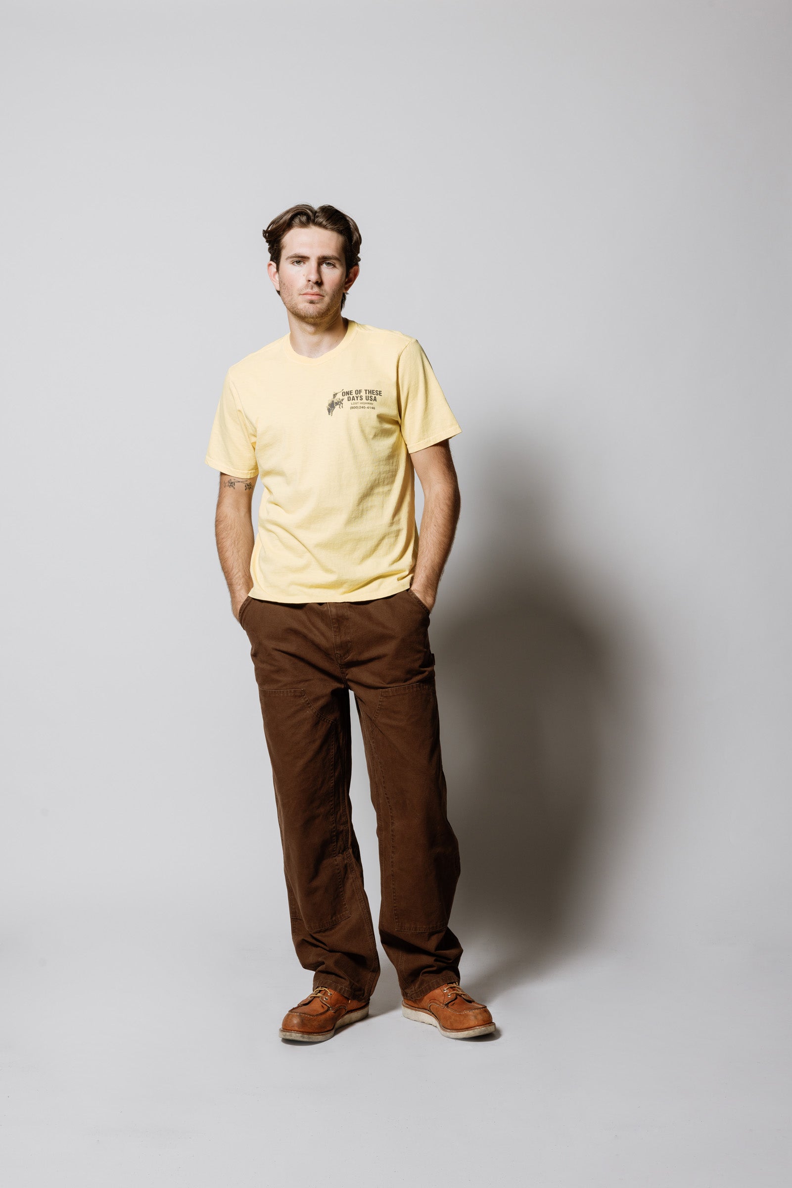 BREAK ON THROUGH TSHIRT - SUMMER YELLOW