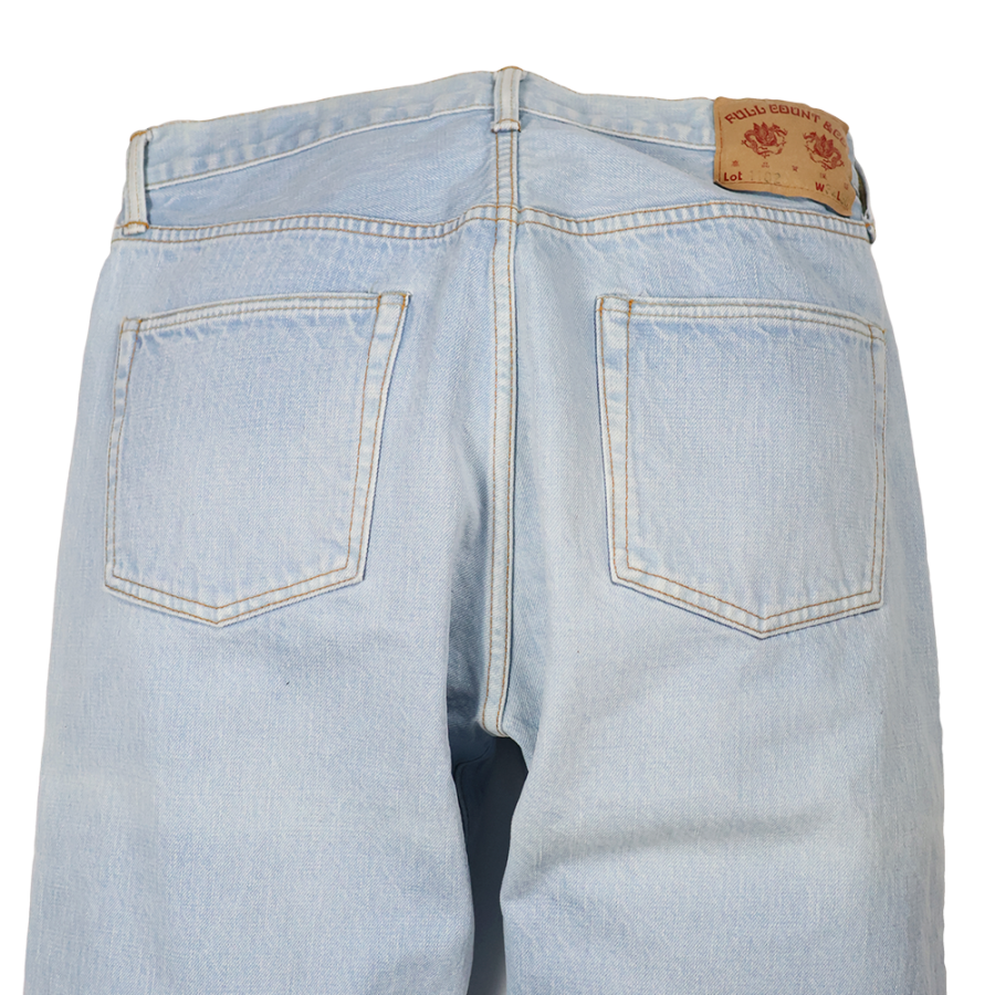 1102-PBA Straight Denim Paris by Air - INDIGO