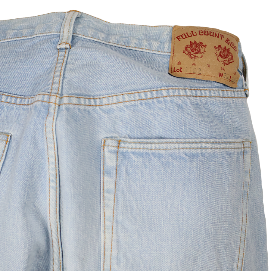 1102-PBA Straight Denim Paris by Air - INDIGO