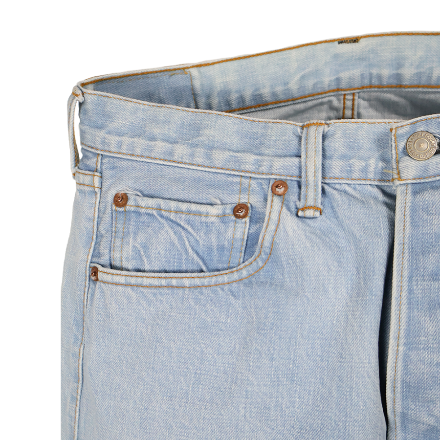 1102-PBA Straight Denim Paris by Air - INDIGO