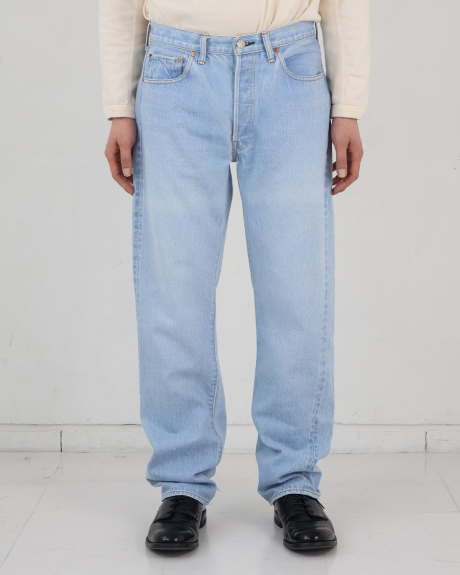 1102-PBA Straight Denim Paris by Air - INDIGO