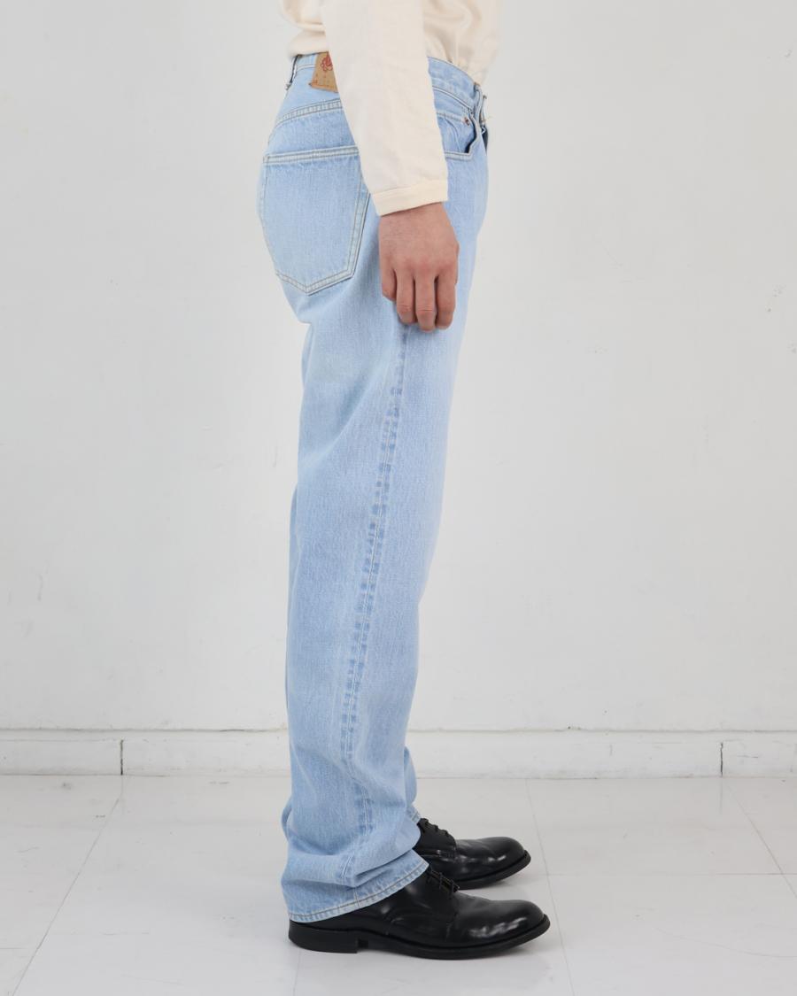 1102-PBA Straight Denim Paris by Air - INDIGO