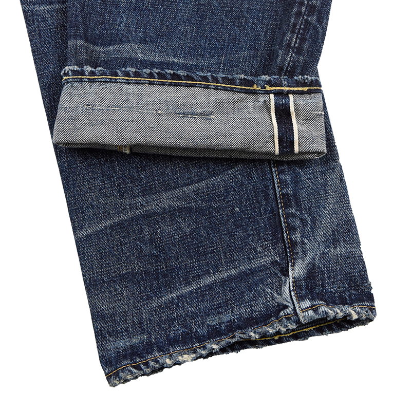 1345-1101 Fear Of The Dark (Straight Denim) - INDIGO