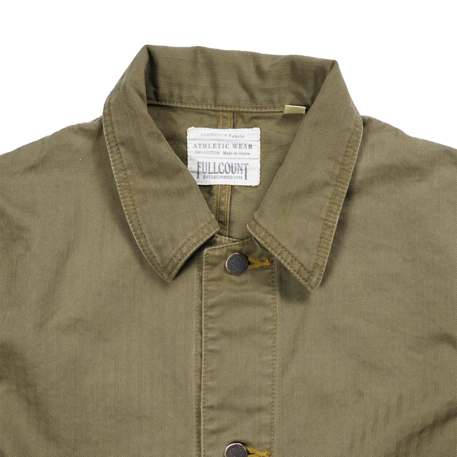 2015-9 HBT Military Chore Jacket (24AW) - OLIVE DRAB