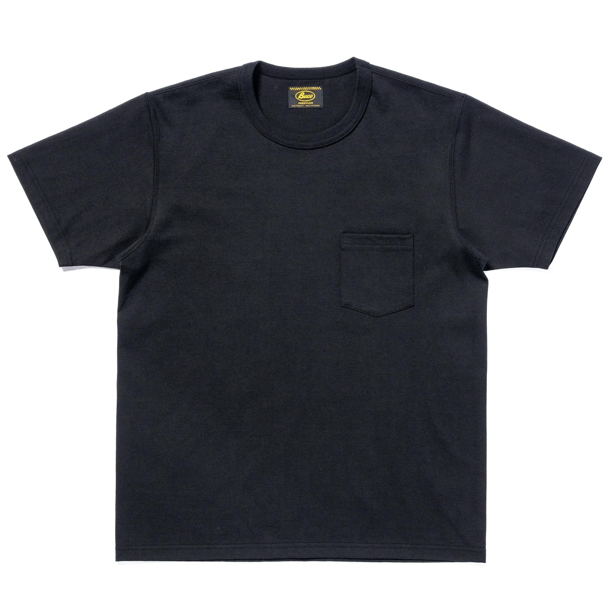 BC25003 BUCO TEE / SKULL PISTON - BLACK