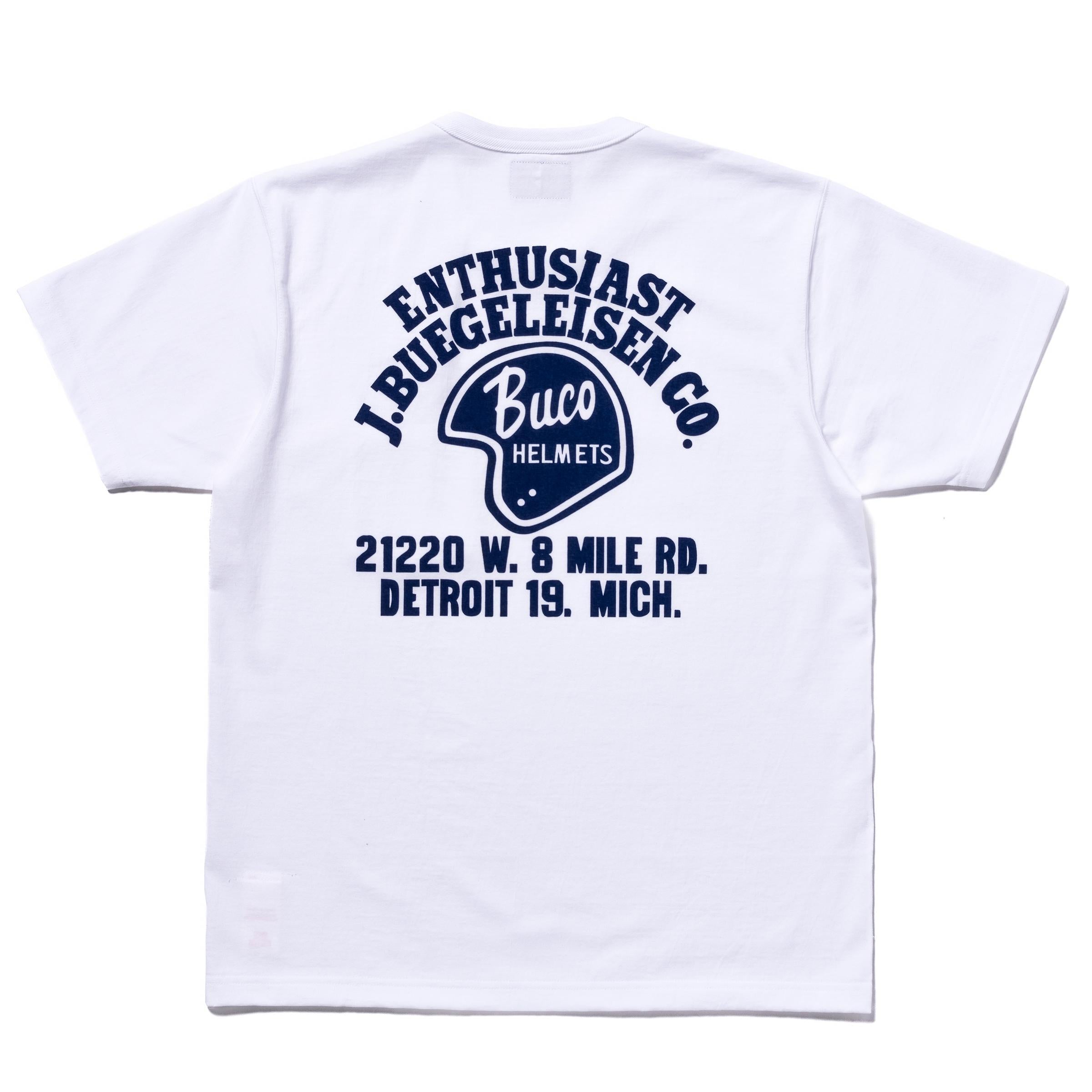 BC25005 BUCO TEE / ENTHUSIAST - WHITE