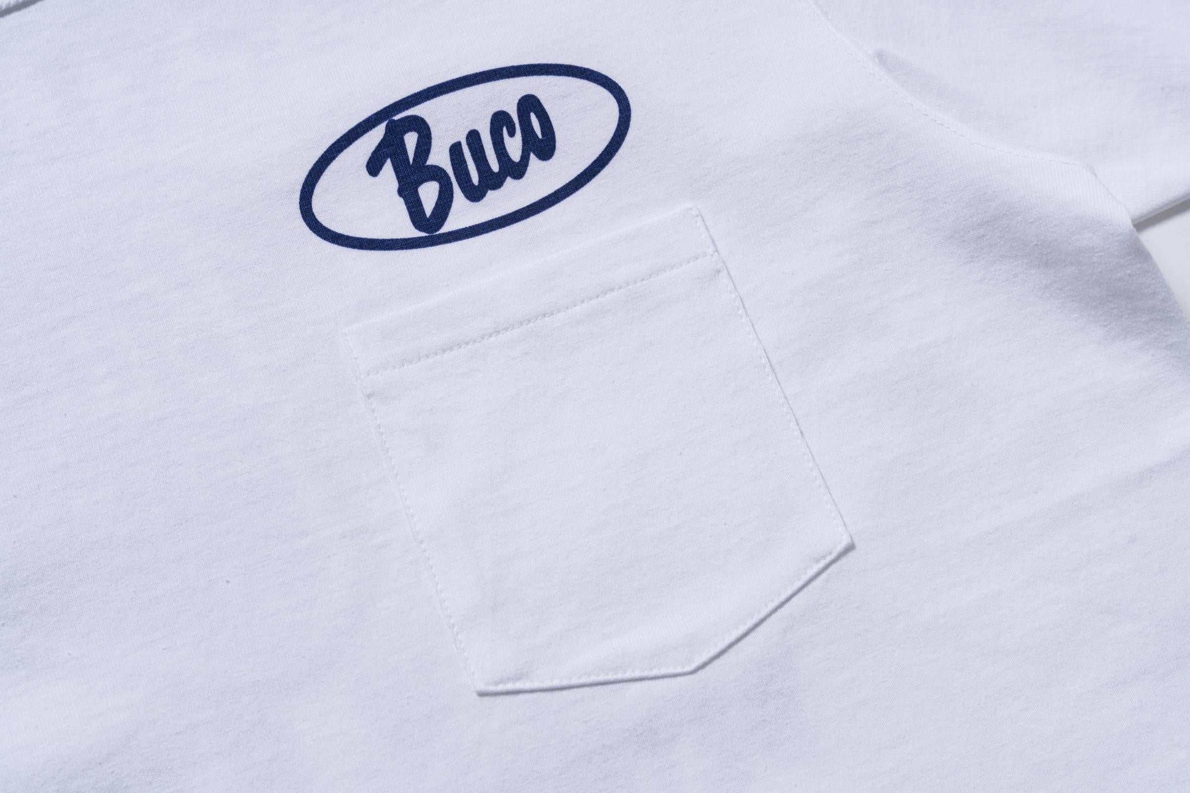 BC25005 BUCO TEE / ENTHUSIAST - WHITE