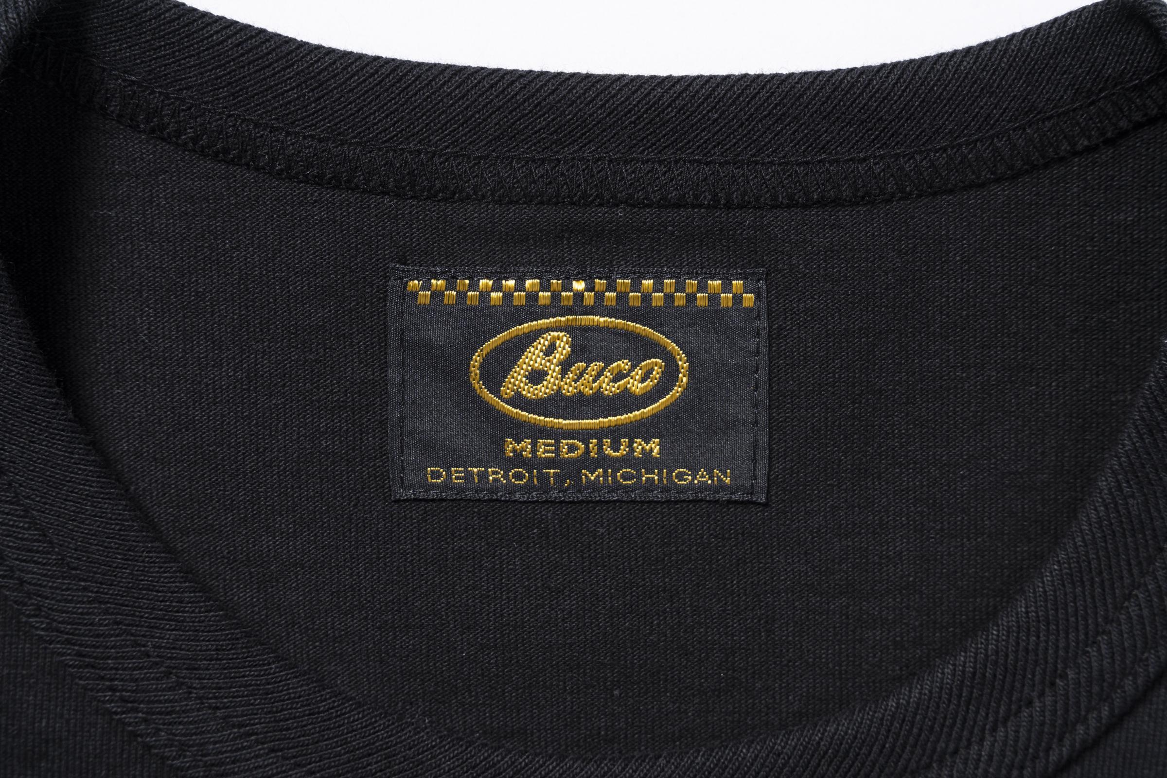 BC25005 BUCO TEE / ENTHUSIAST - BLACK
