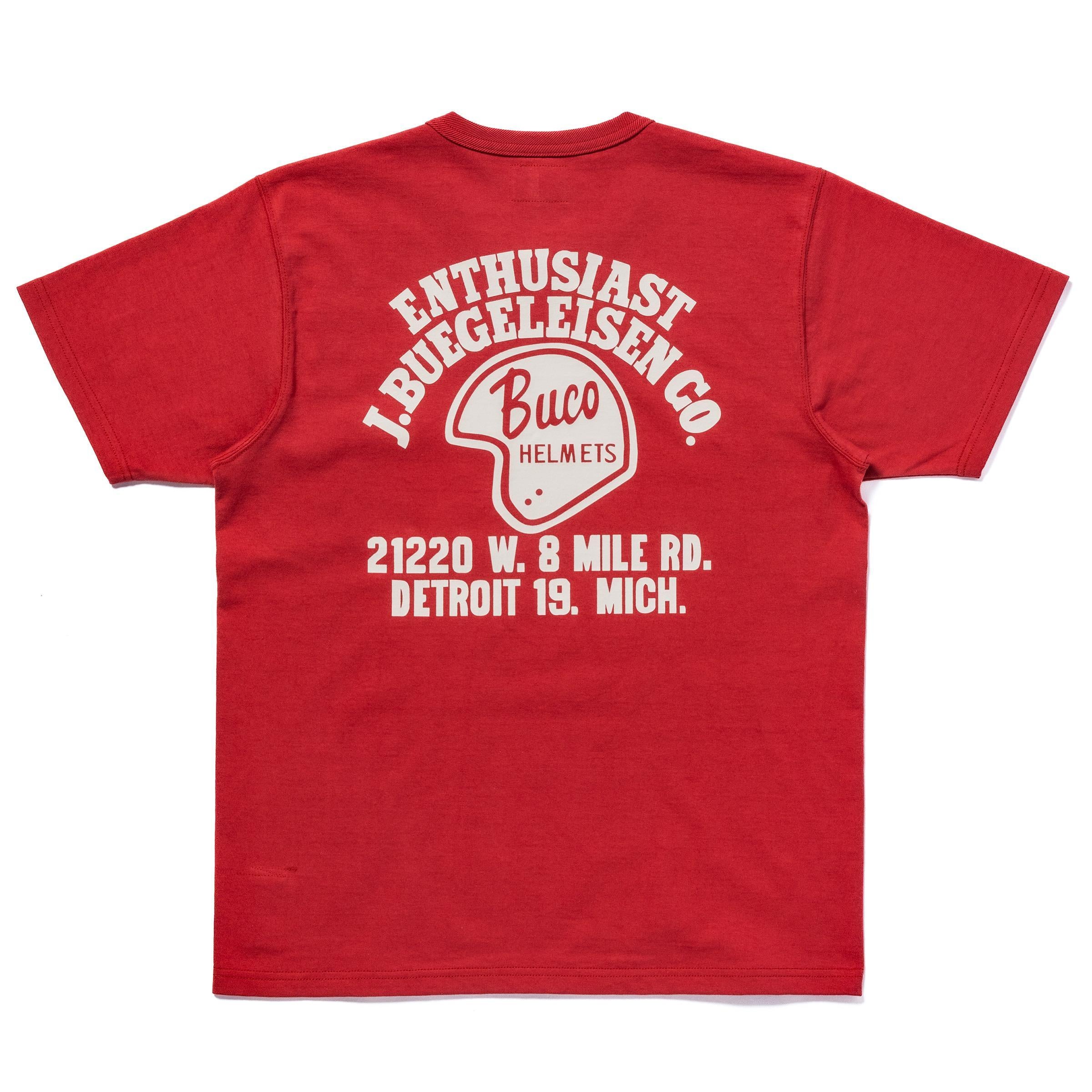 BC25005 BUCO TEE / ENTHUSIAST - CHERRY