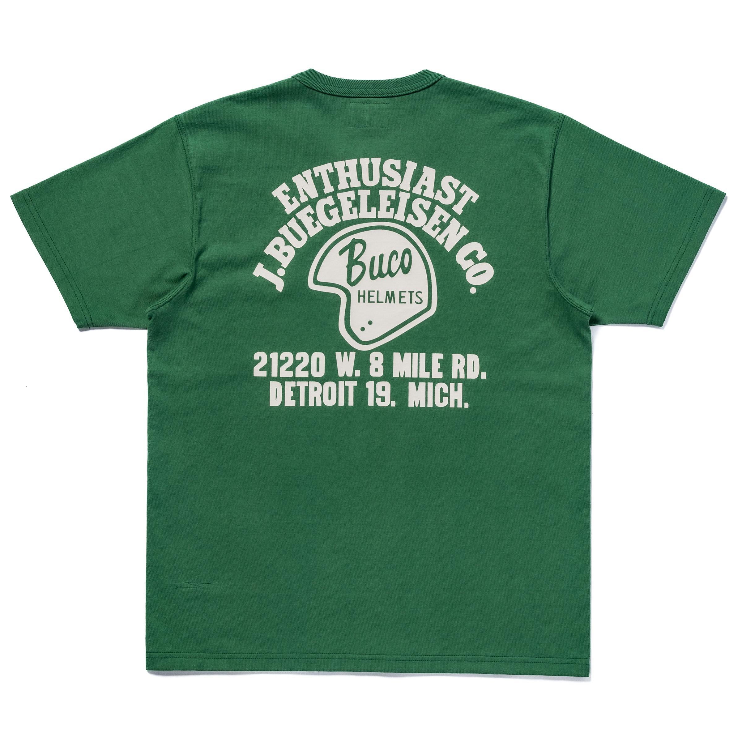 BC25005 BUCO TEE / ENTHUSIAST - GREEN