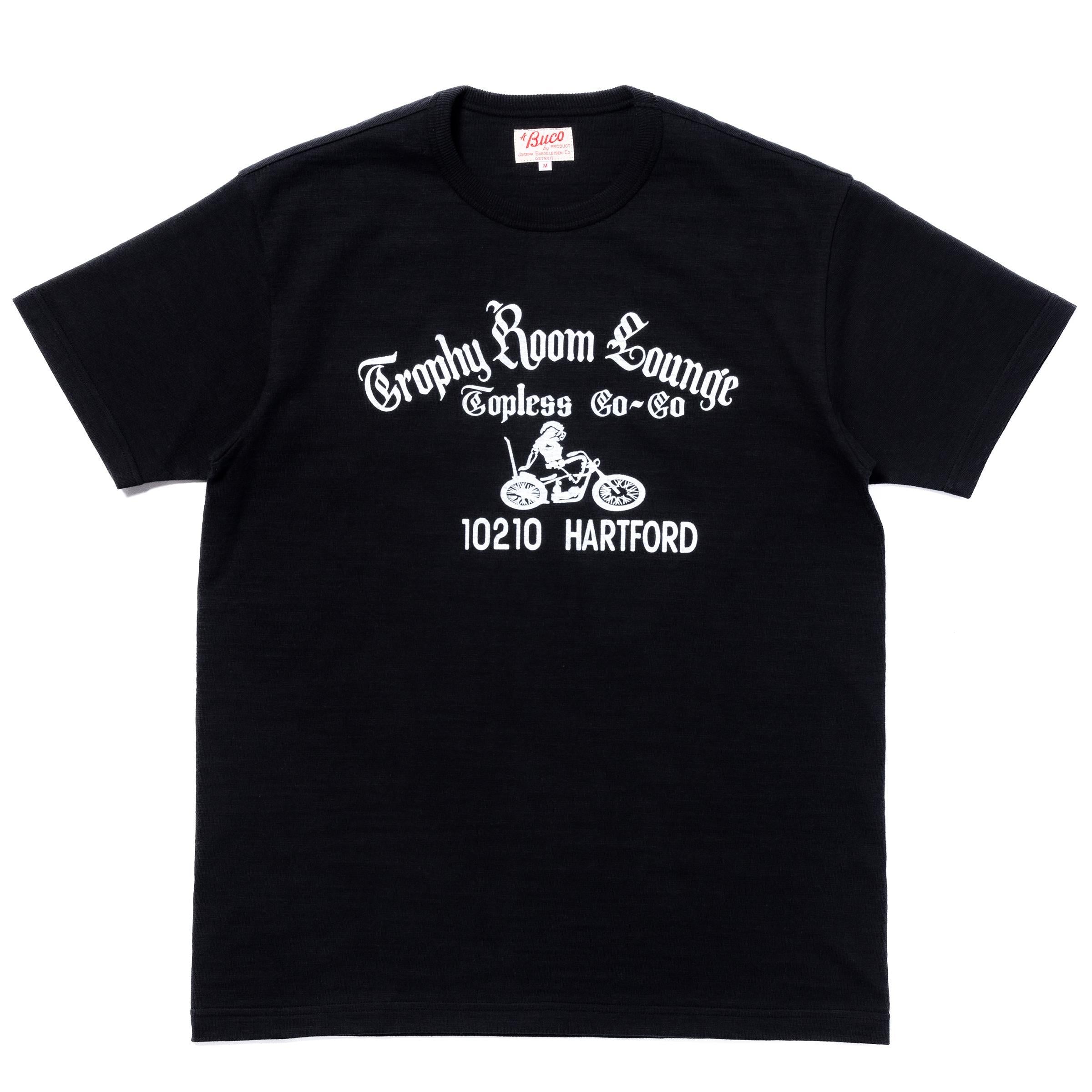 BC25007 ATHLETIC T-SHIRT / TROPHY ROOM LOUNGE - BLACK