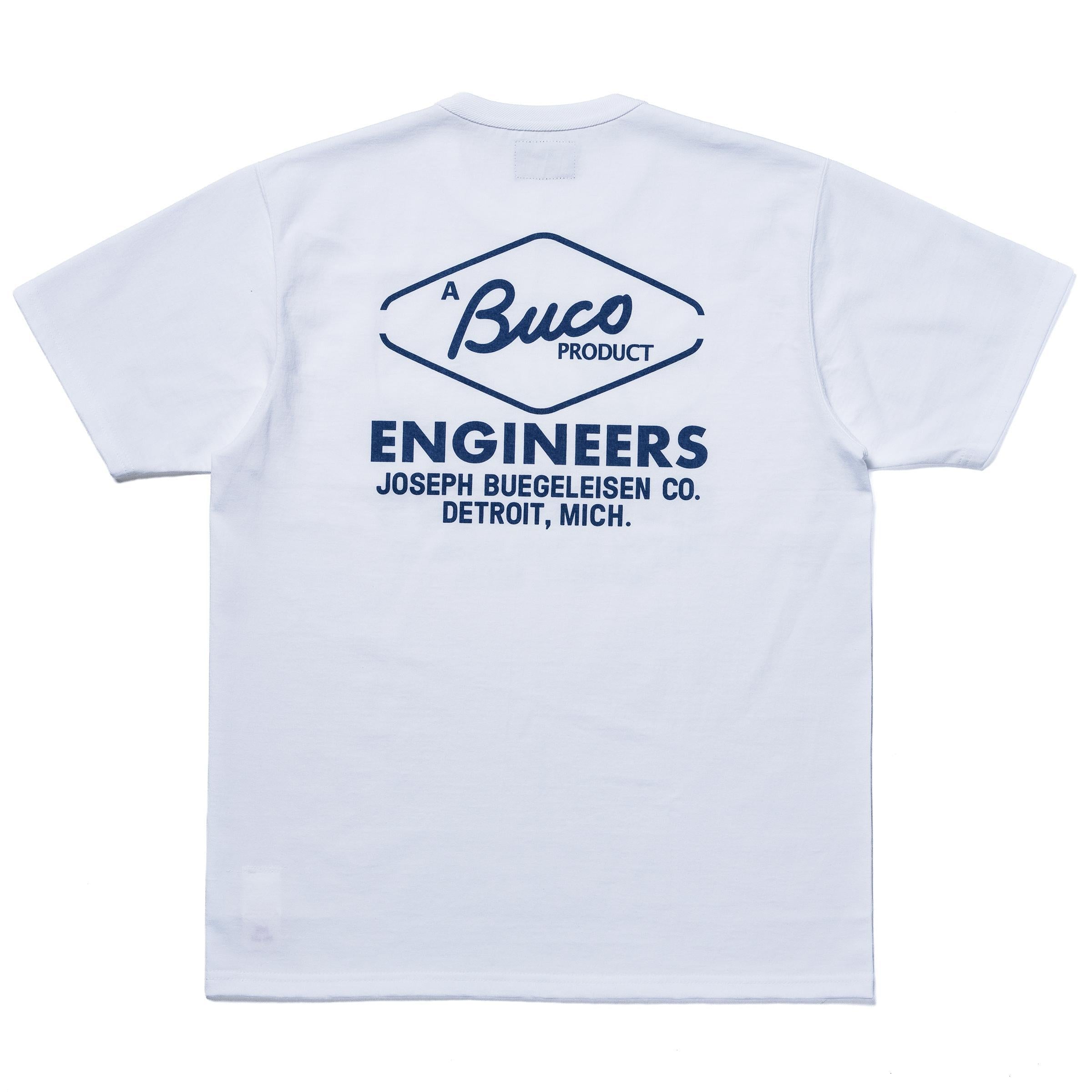 BC26001 BUCO TEE / BUCO ENGINEERS - WHITE