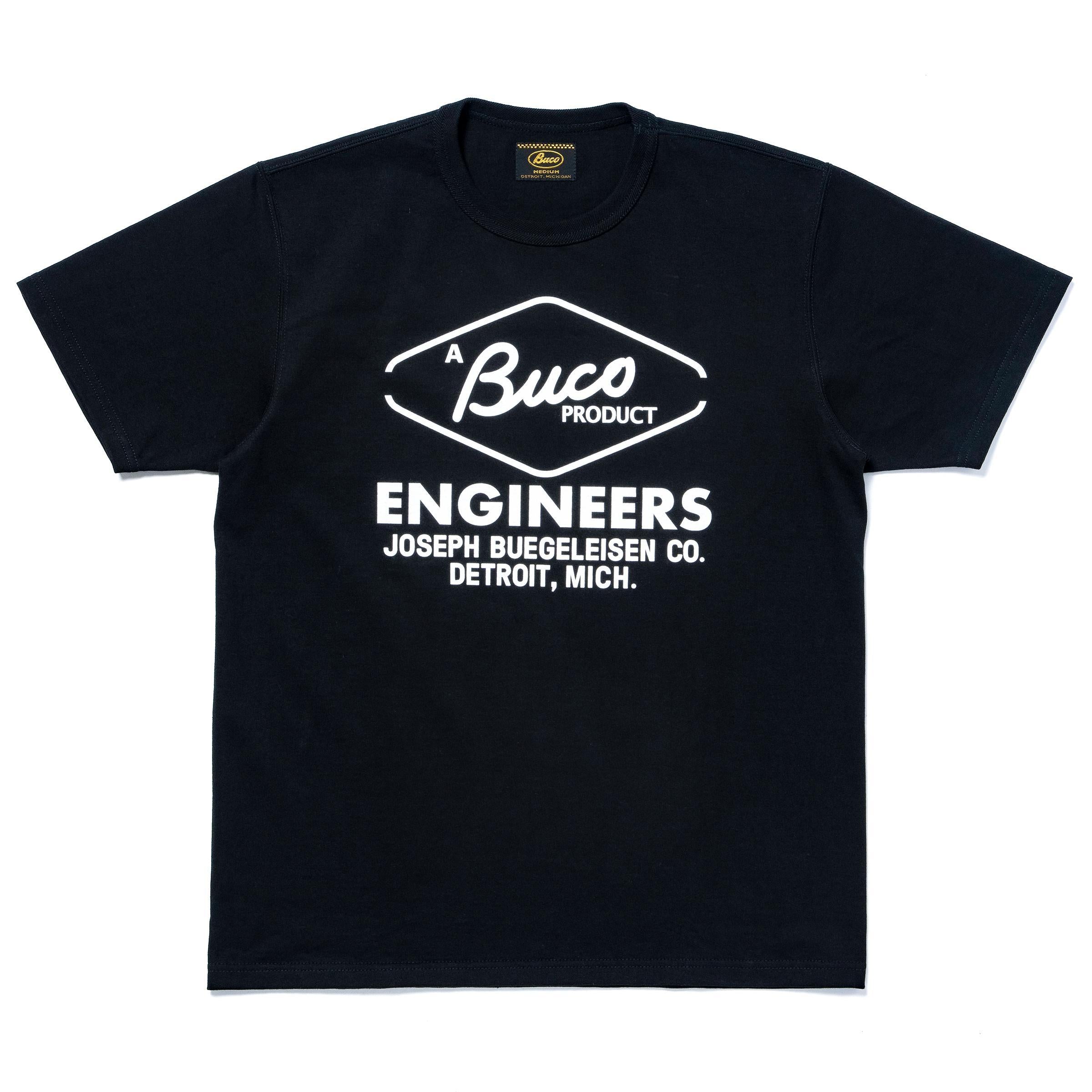 BC26001 BUCO TEE / BUCO ENGINEERS - BLACK