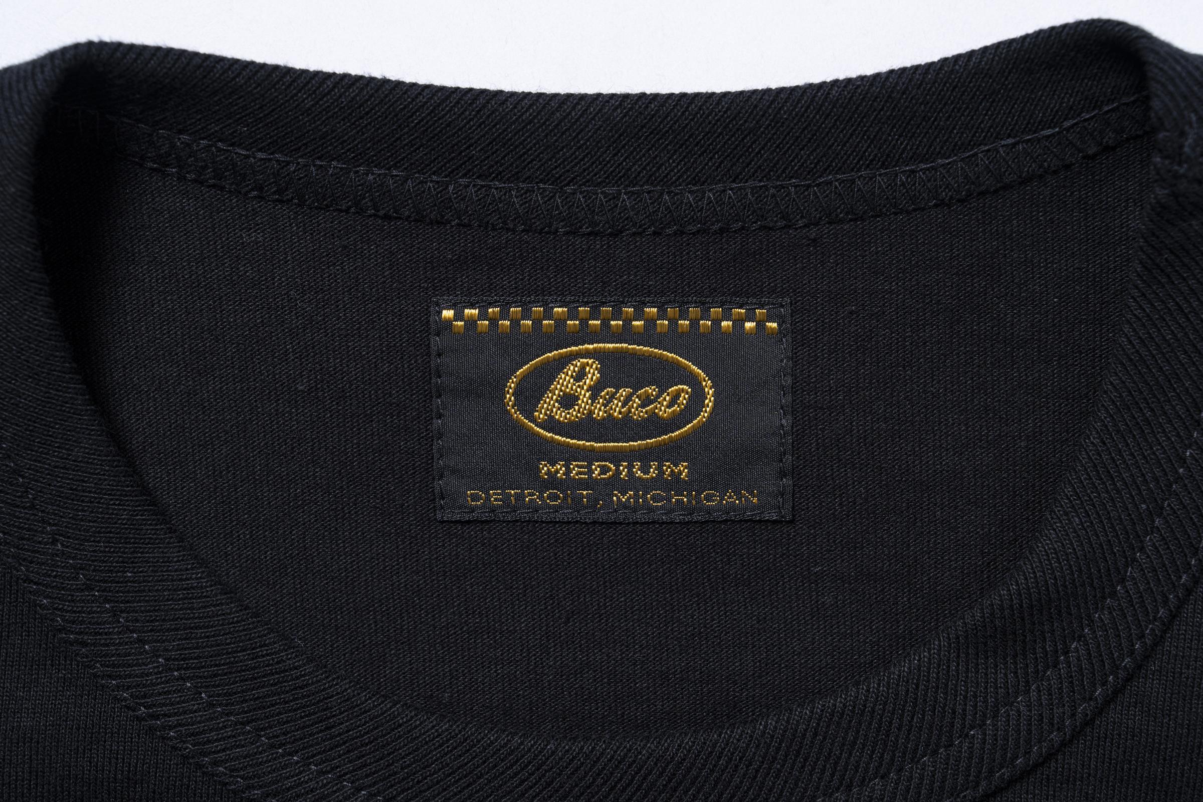 BC26002 BUCO TEE / LOOK AT HOW BUCO DID IT! - BLACK