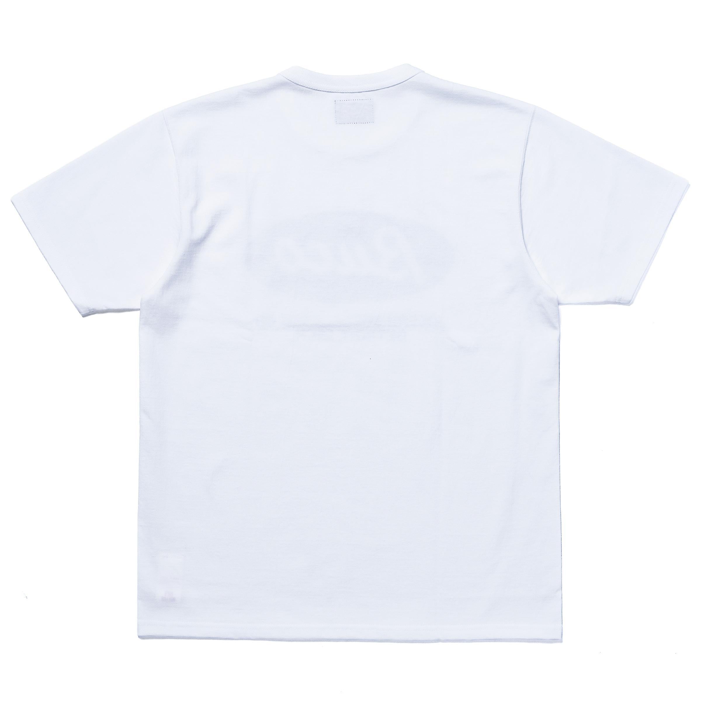 BC26003 BUCO TEE / BUCO OVAL - WHITE